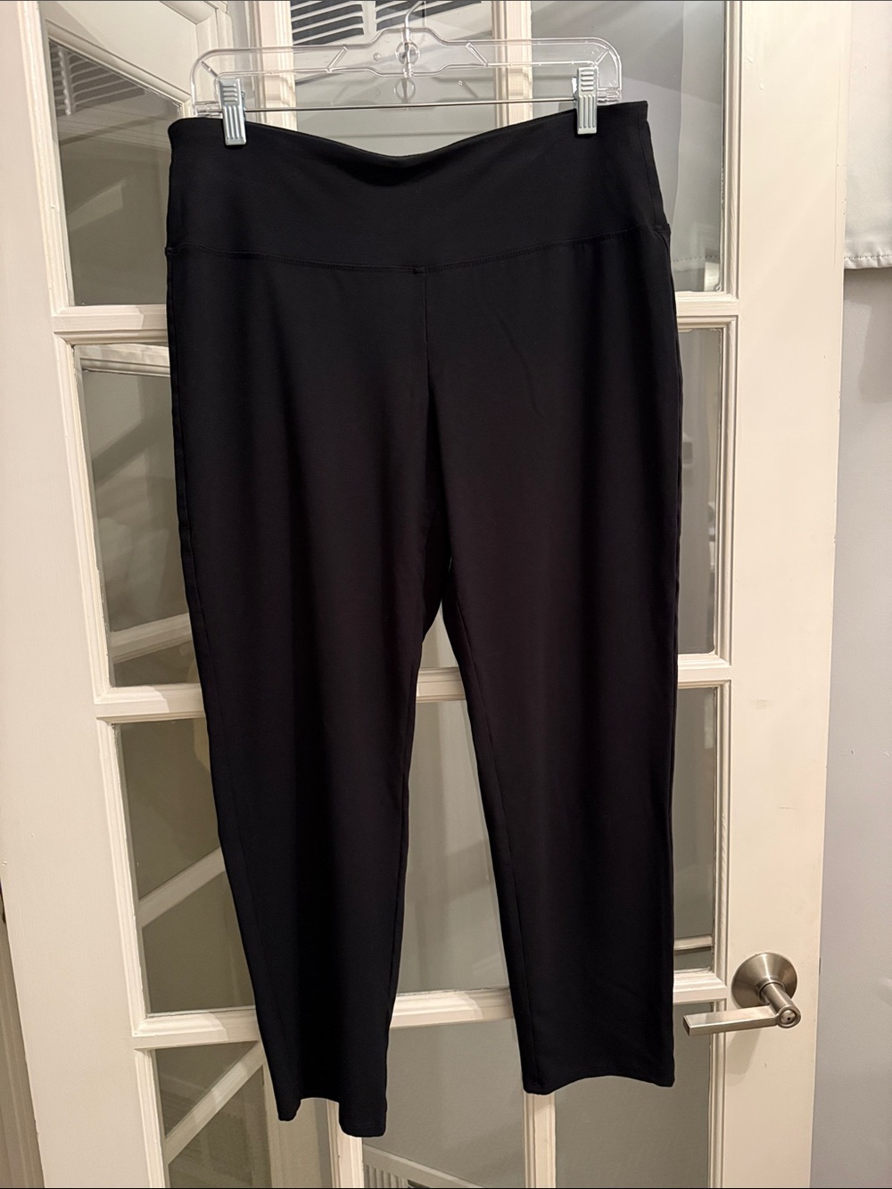 Black Women's Stretch Ponte Pants